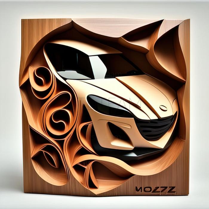 3D модель Mazda2 (STL)